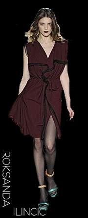 Roksanda Ilincic merlot dress
